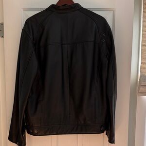 Men's Classic Black Leather Jacket